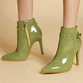 Diva Gloss Stiletto Boot - ARDEN ROVE