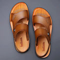 Driftwood Leather Sandal - ARDEN ROVE