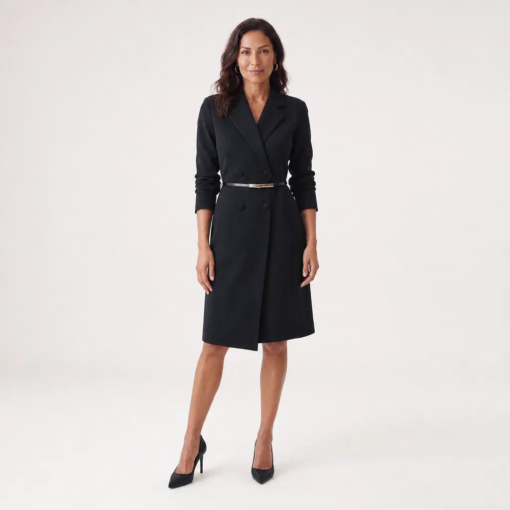 Dulcie | Women's Belted Blazer Dress