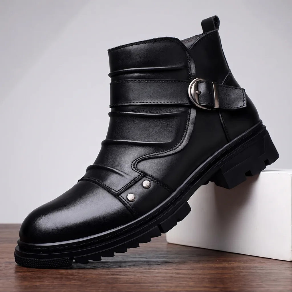 Duncan | Herren-Lederstiefel für den Herbst