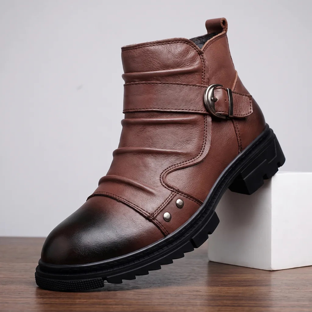Duncan | Herren-Lederstiefel für den Herbst