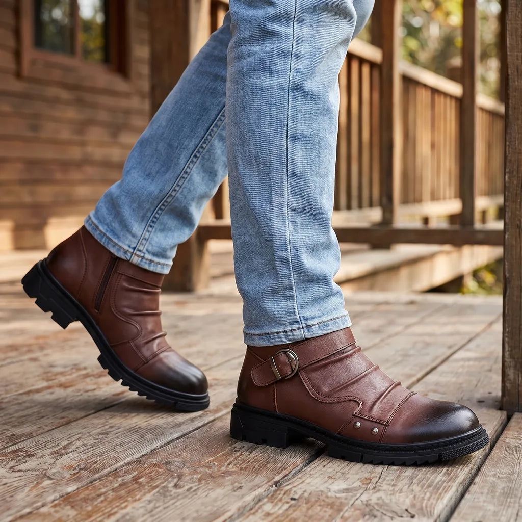 Duncan | Herren-Lederstiefel für den Herbst