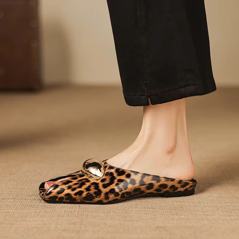 Ivona Genuine Leather Mules