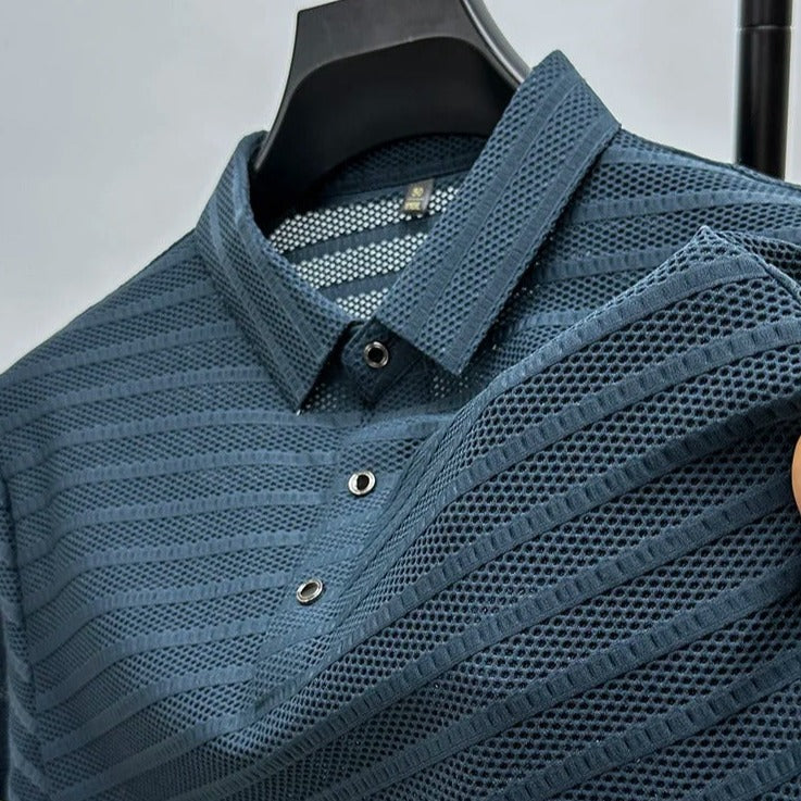 Polo Velluto em Seda Premium