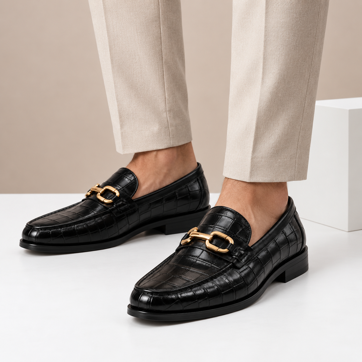Capri Loafers i Äkta Läder