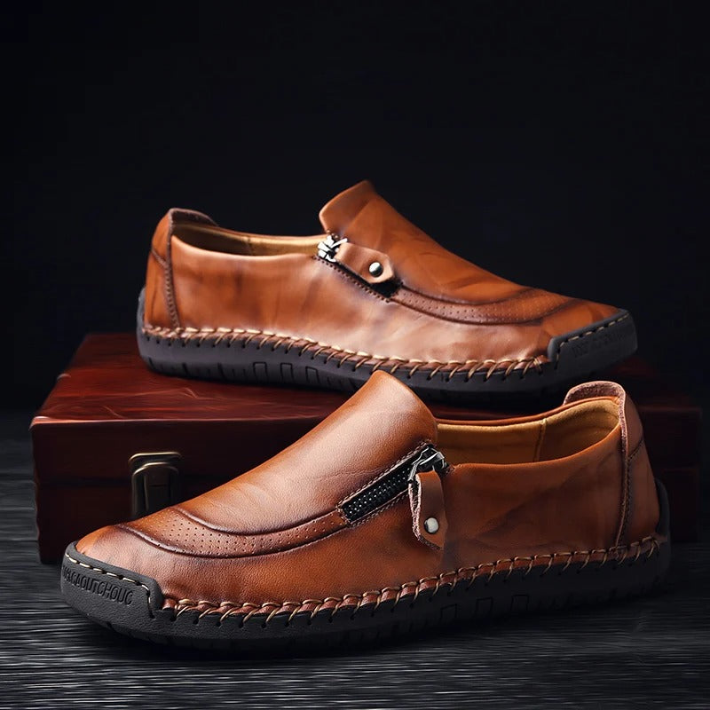 Premio loafers i ægte læder