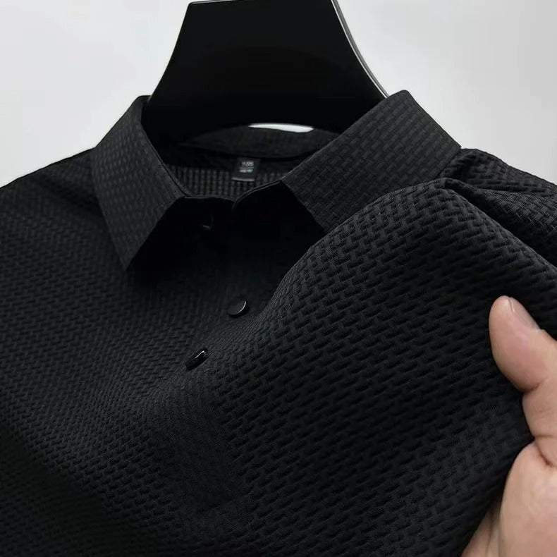 Polo Silva en soie premium