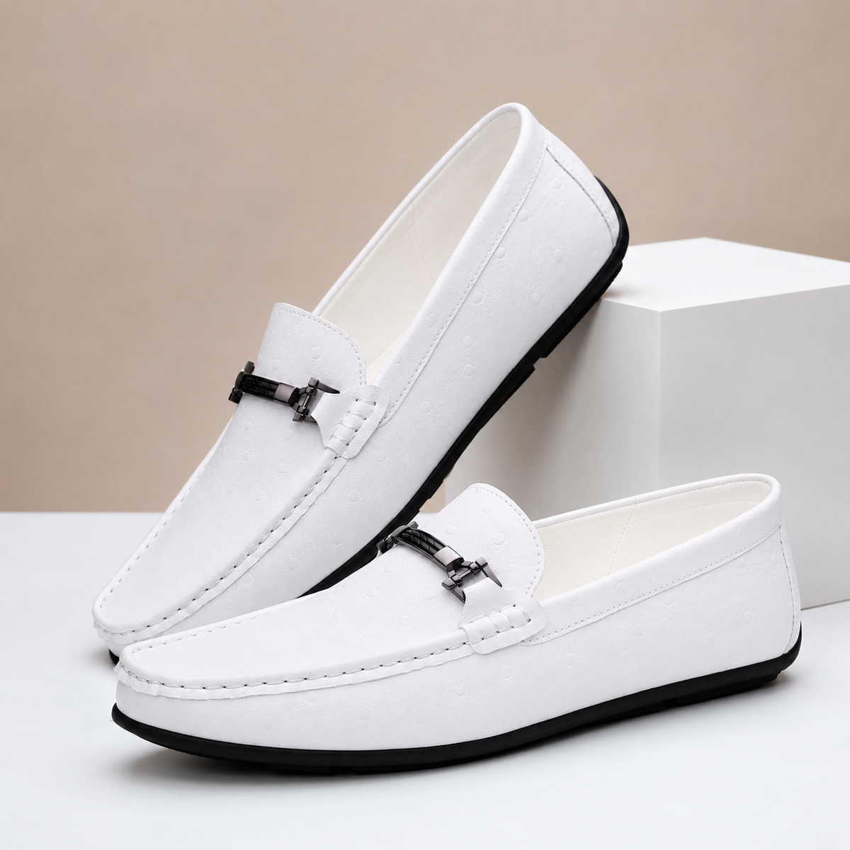 Porto Loafers i Äkta Läder