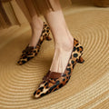 Georgina Genuine Leather Heels