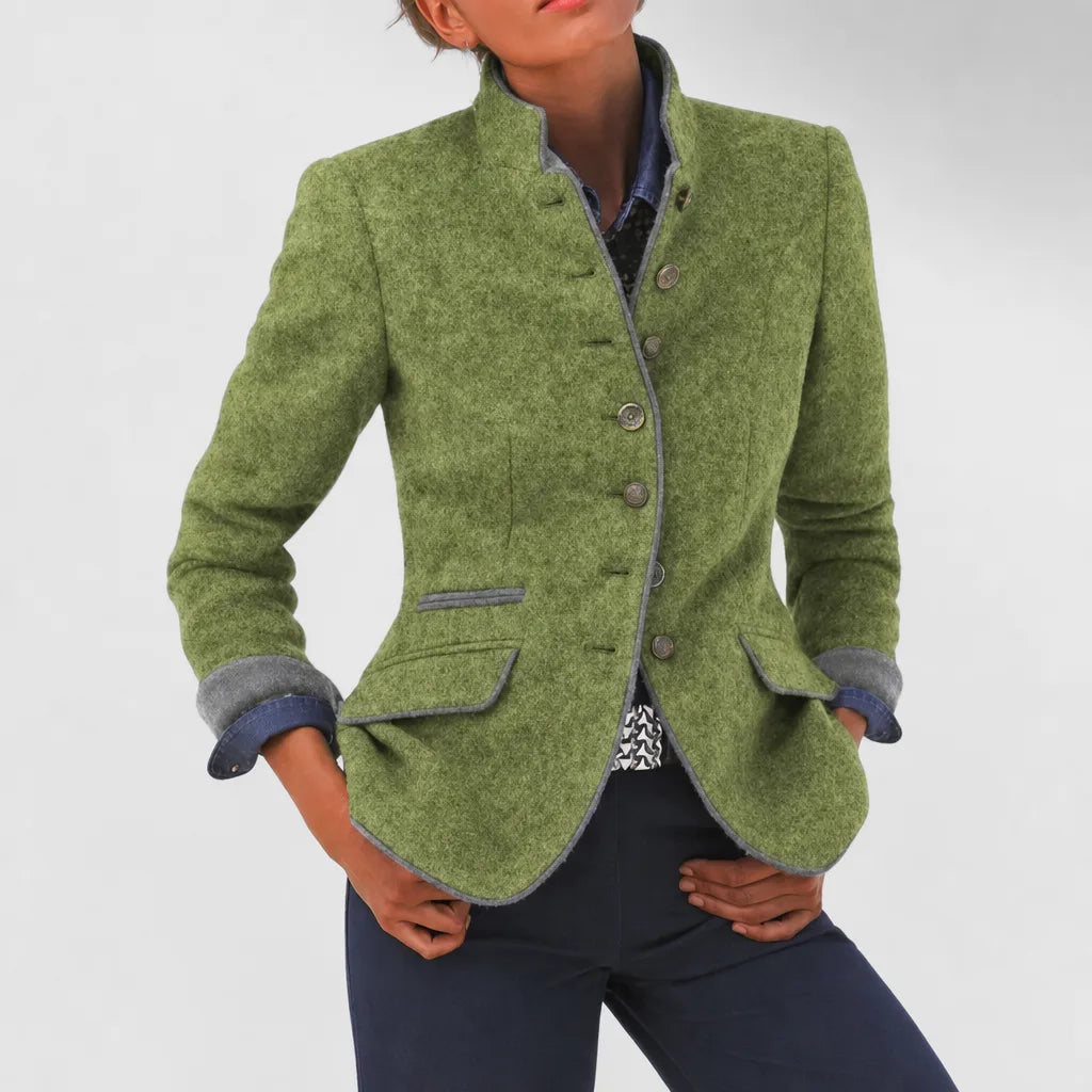 Eisley | Blazer de Lã Elegante para Mulher