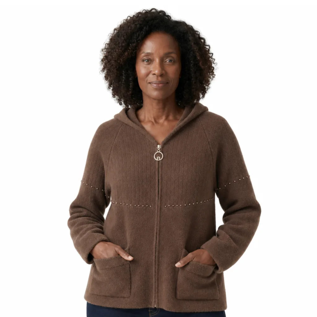 Elizabeth | Women's Plush Detailed Jacket