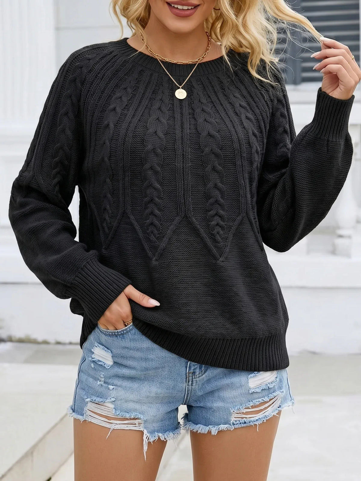 Elizabeth | Women's Cable-Knit Sweater