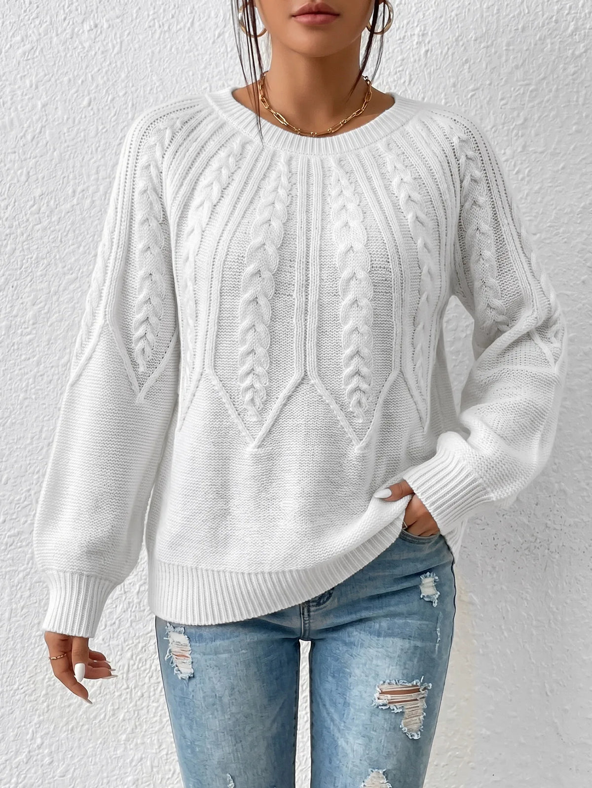 Elizabeth | Women's Cable-Knit Sweater
