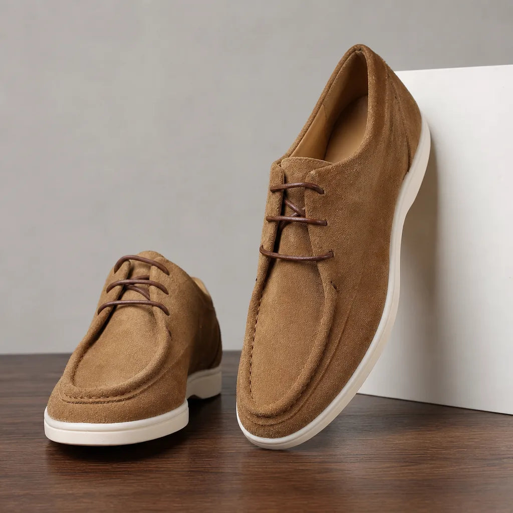 Ellis | Mocassins de Luxo em Camurça para Homem