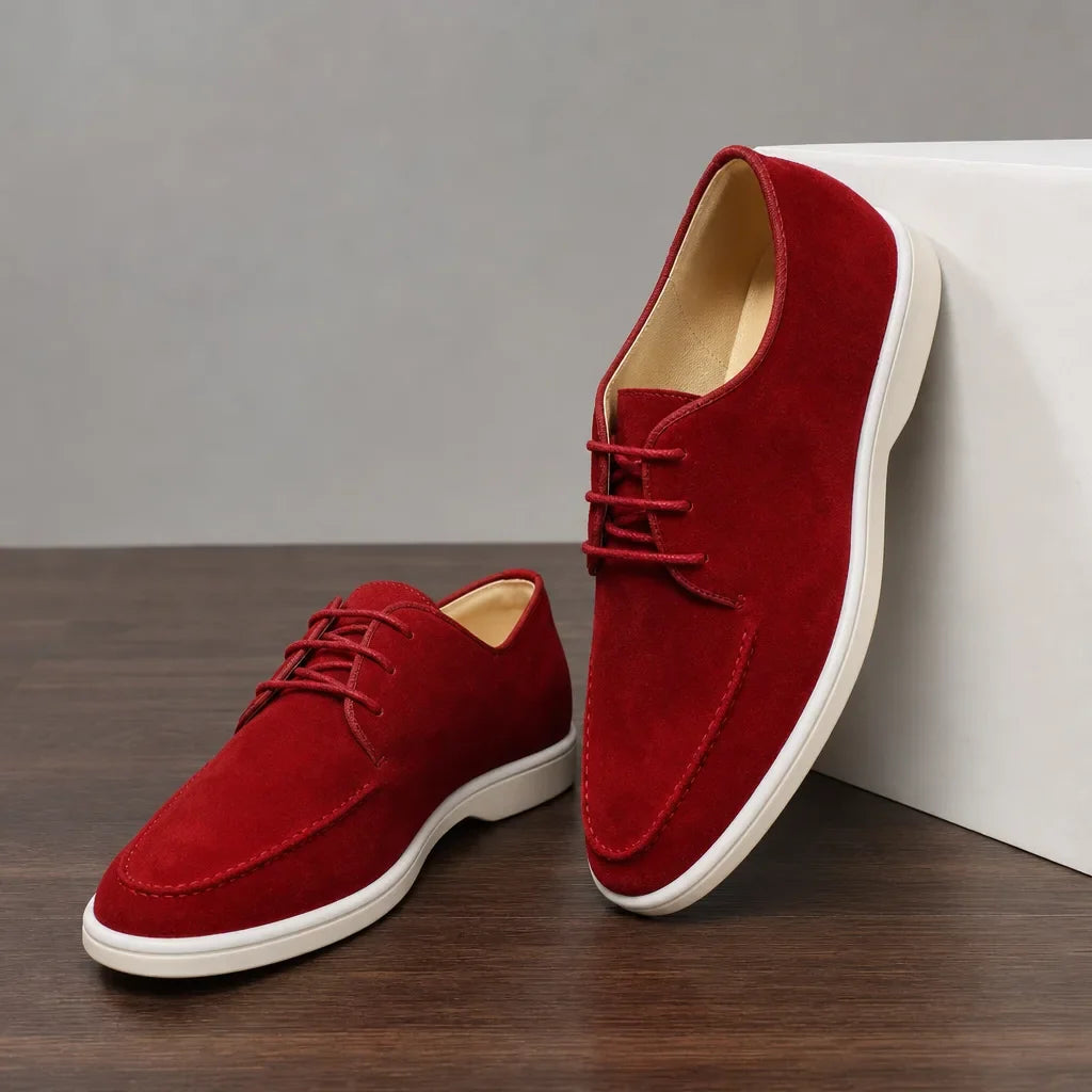 Ellis | Mocassins de Luxo em Camurça para Homem