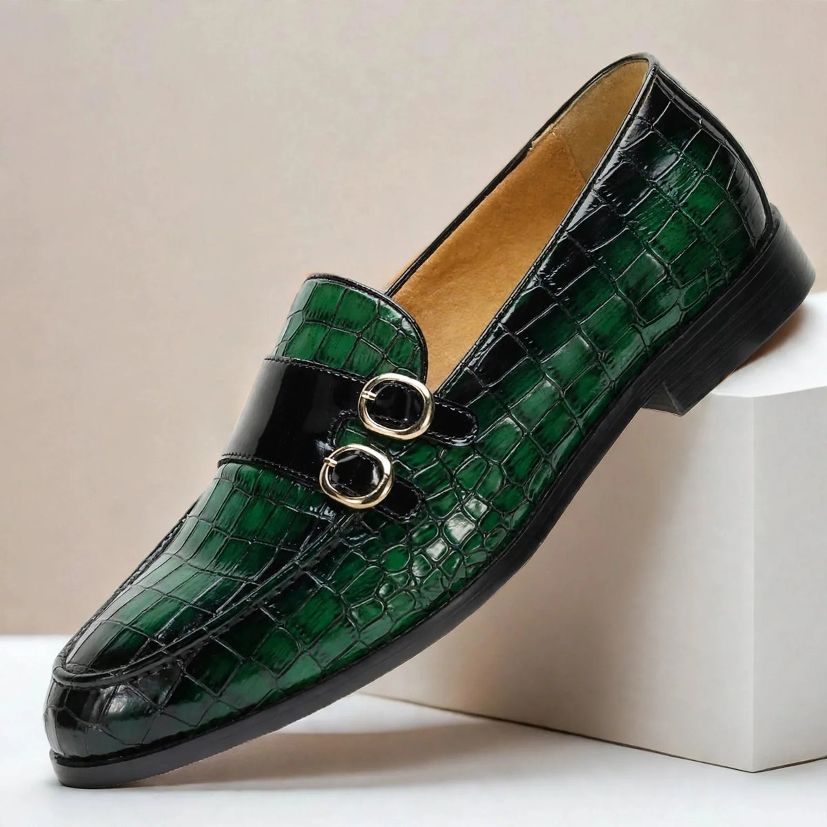 Lossi Cowhide Leather Loafers