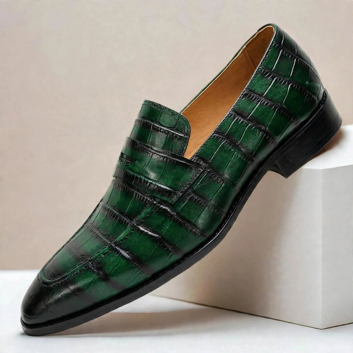 Galvani loafers i koskind