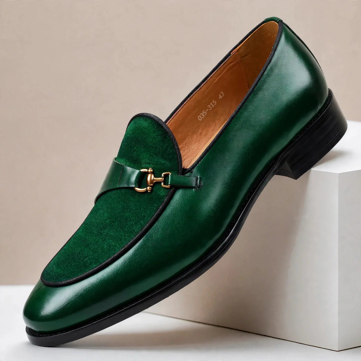 Varello Cowhide Leather Loafers