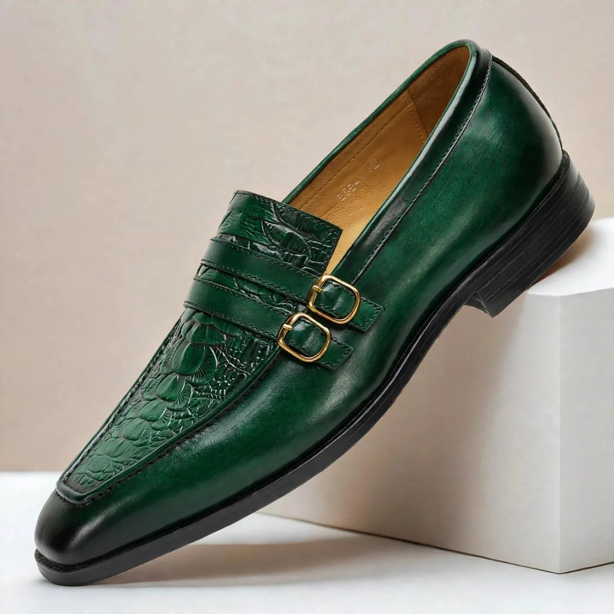 Zorvani Cowhide Leather Loafers