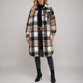 Eryn | Women's Plaid Trench Coat