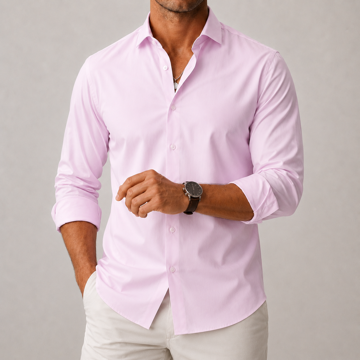 Camisa Social Antirrugas Devor