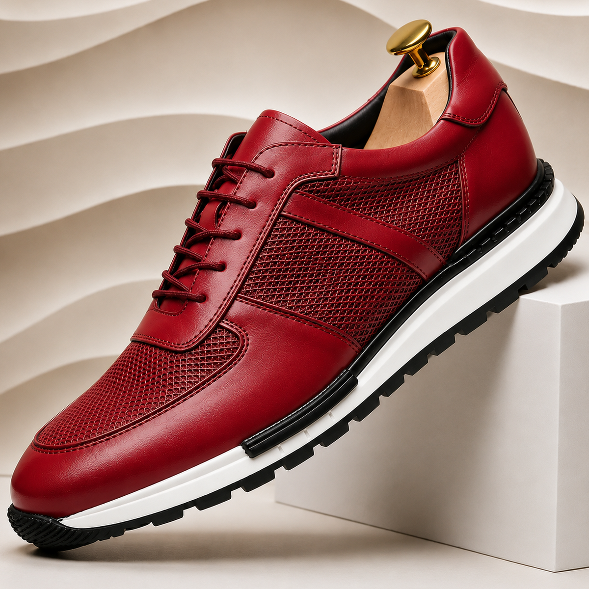 Marcelli Rindsleder-Sneaker
