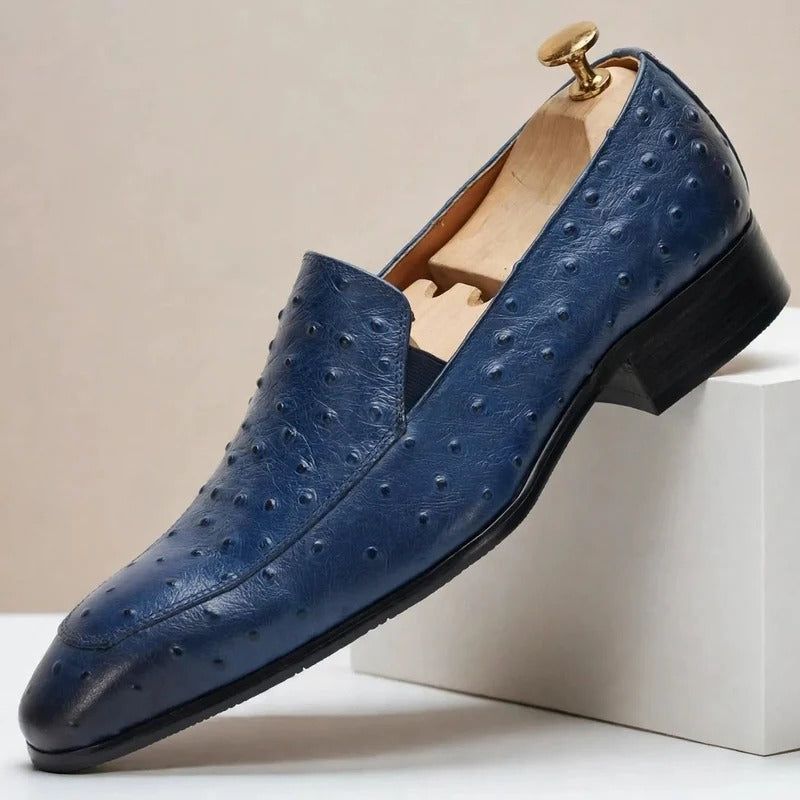 Garrett Cowhide Leather Loafers