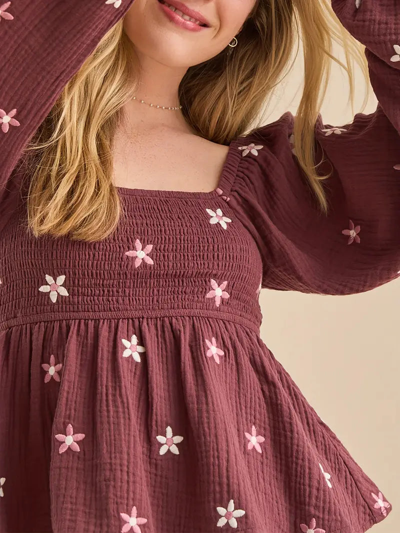 Aveline Flora Blus