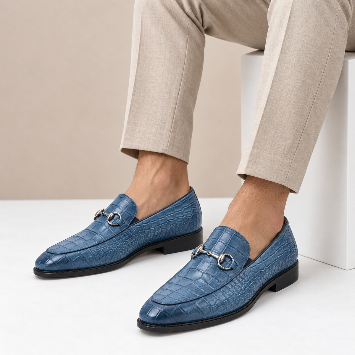 Valani Cowhide Leather Loafers