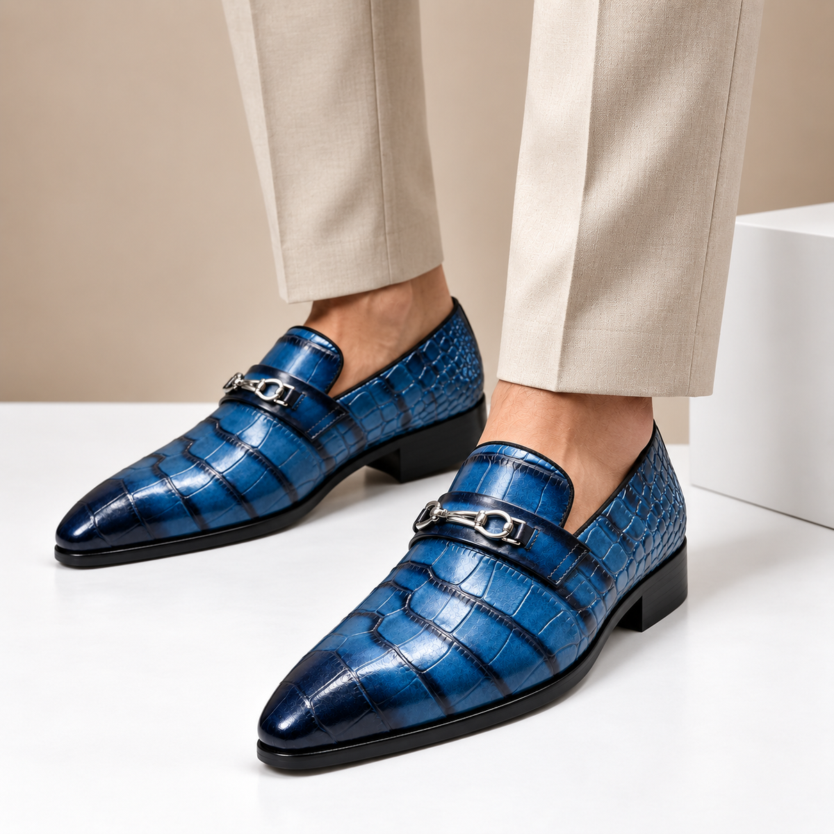 Mussu Cowhide Leather Loafers