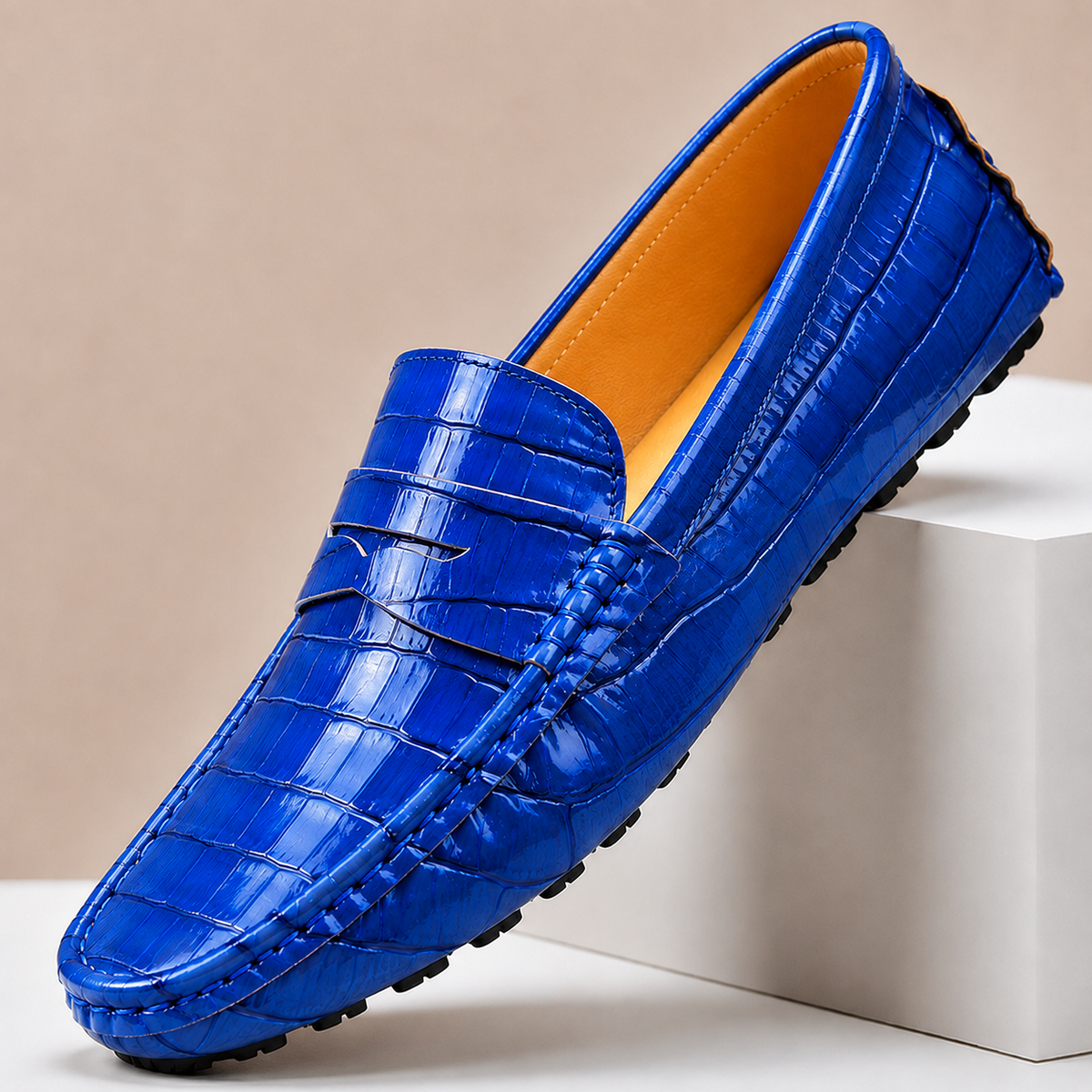 Valmonto loafers i ægte læder