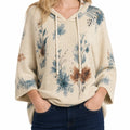 Fatima | Women's Fall Leaf Hoodie Sweater