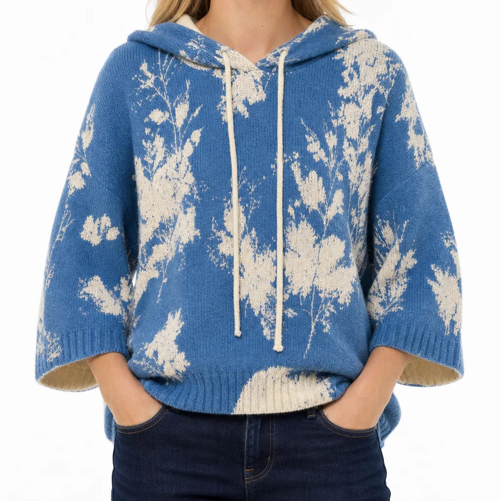Fatima | Women's Fall Leaf Hoodie Sweater