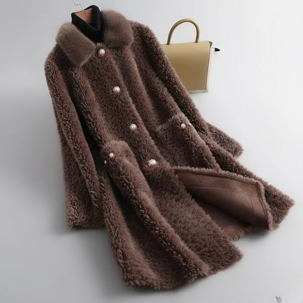 Manteau en fourrure Anora