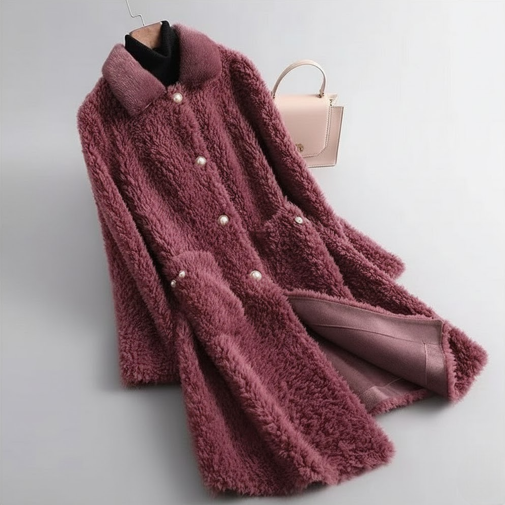 Manteau en fourrure Anora