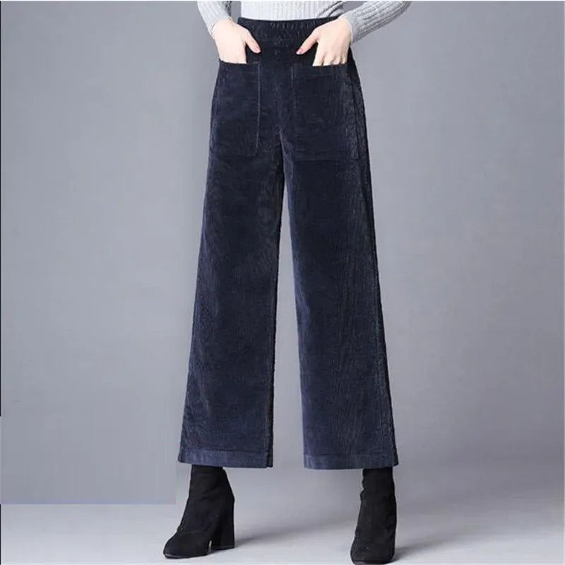 Pantaloni in velluto a coste Embla