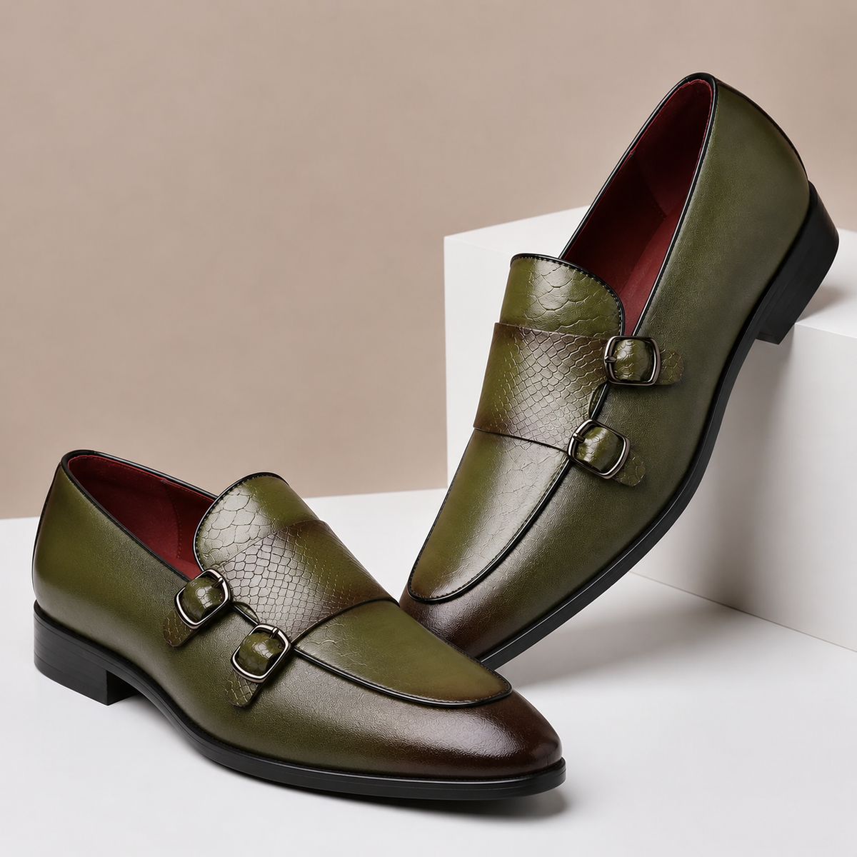 Fiorano loafers i ægte læder