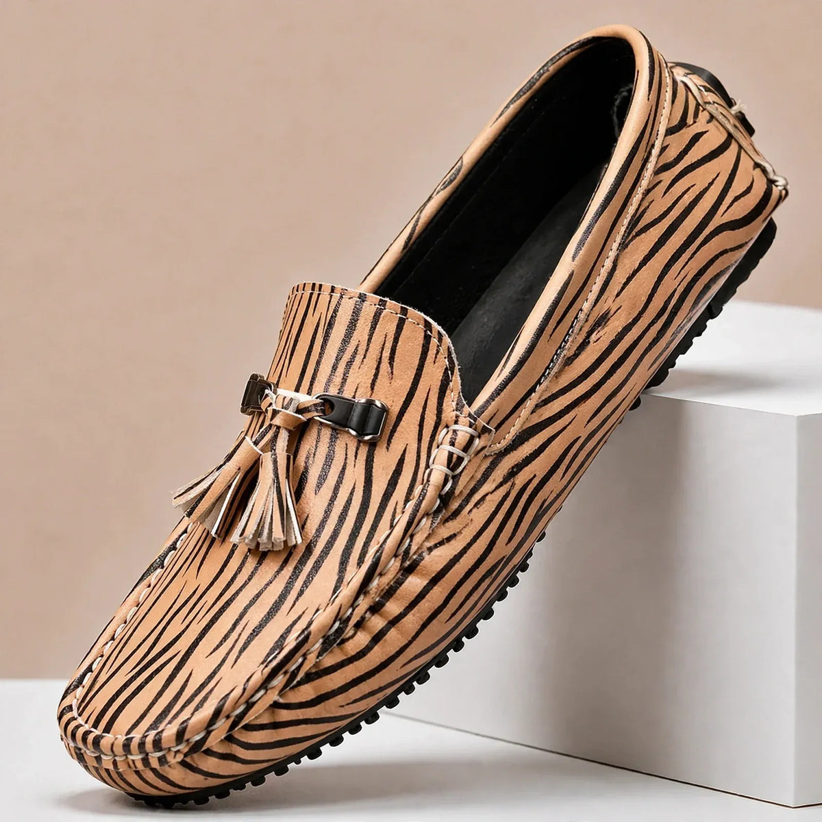 Paolo loafers i äkta läder