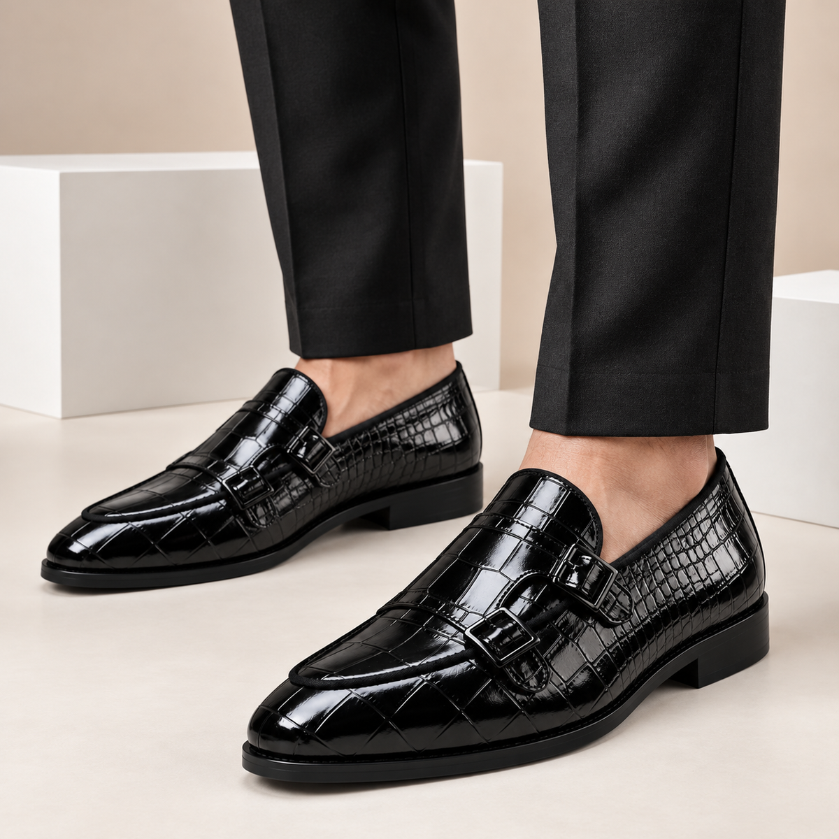 Lerelli Echtleder-Loafer