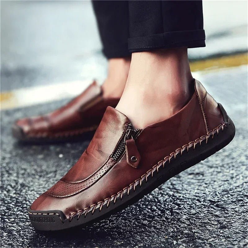 Premio loafers i ægte læder