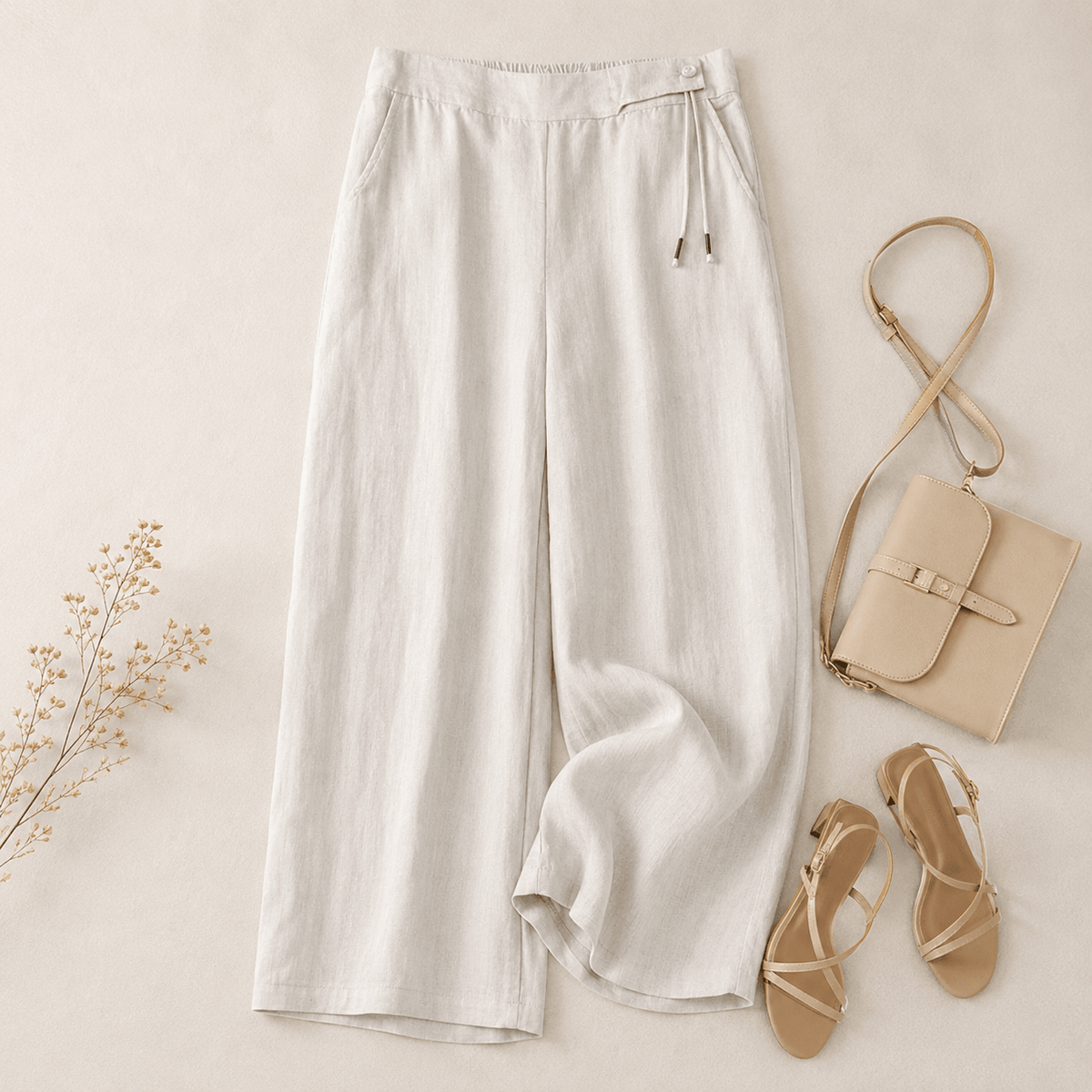 Paloma-Hose mit weitem Bein
