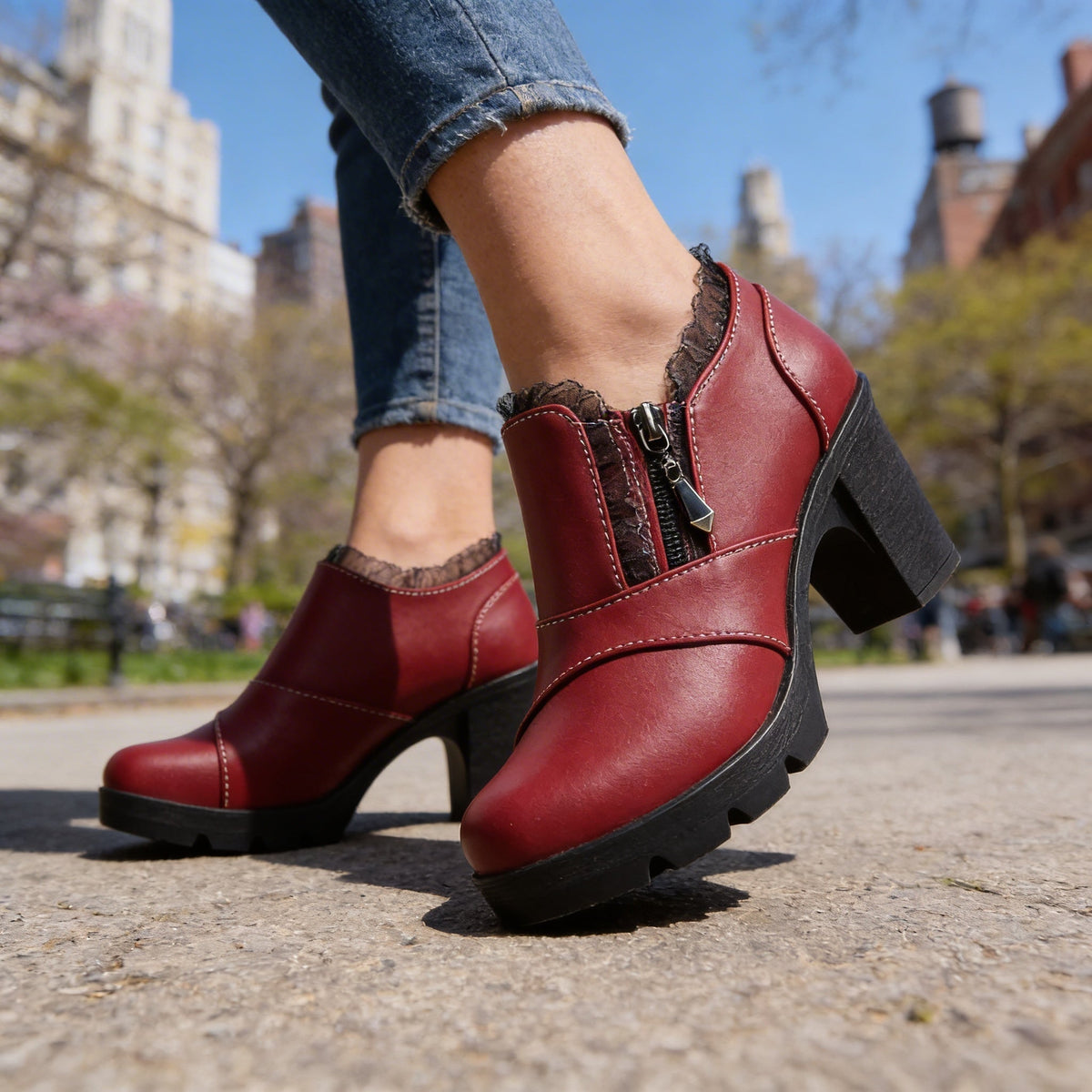 Shannon | Orthopädische Damen-Stiefeletten