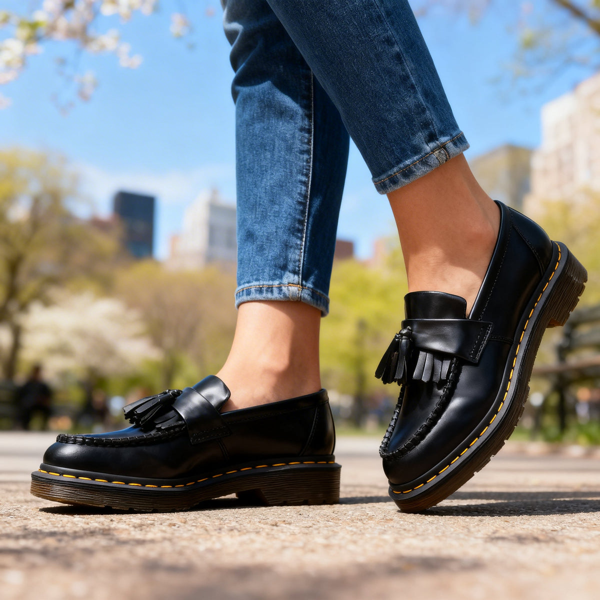 Brandy | Orthopedic Leather Tassel Loafers