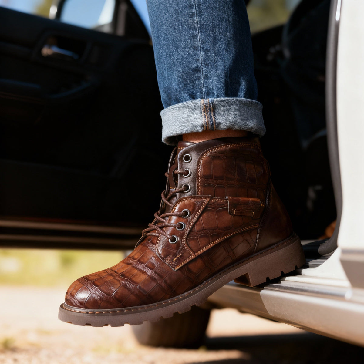 Mustang '05 Gator Boots