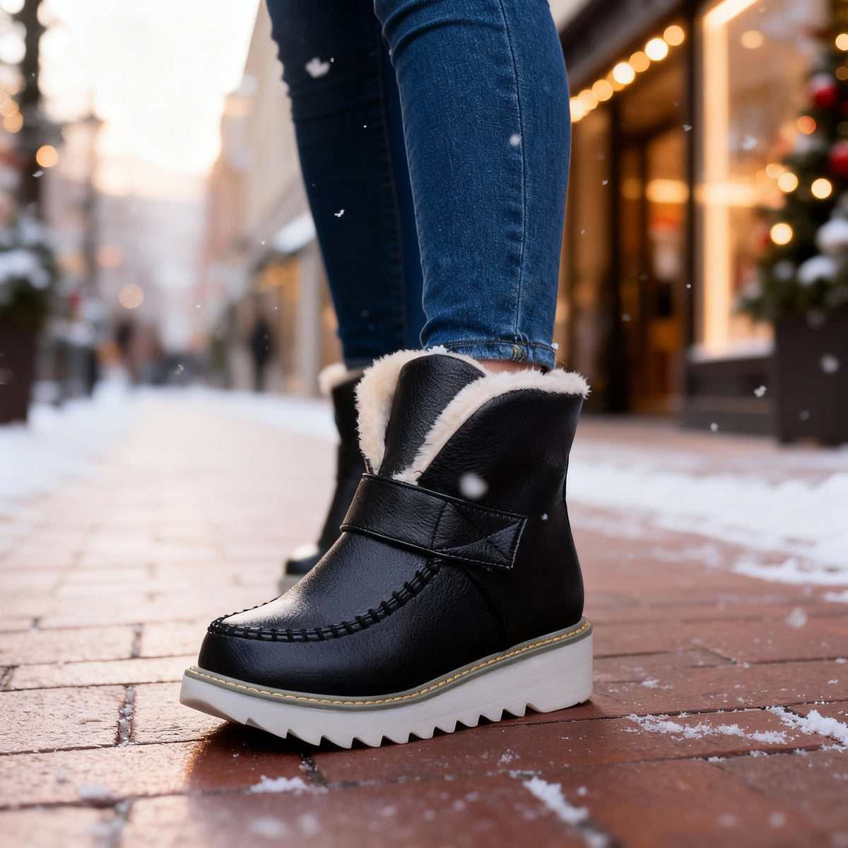 Freya | Dames Winter Enkellaarsjes