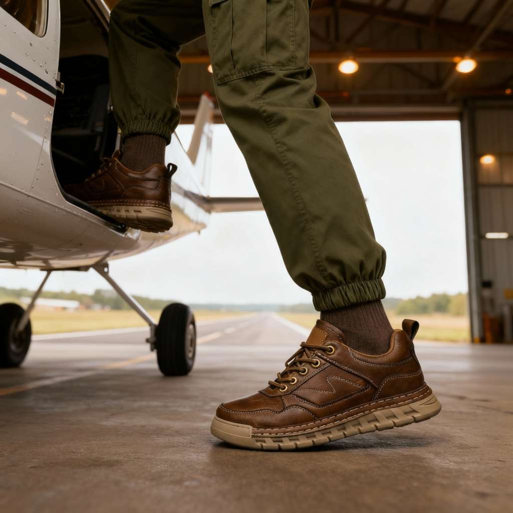 Bravo | Botas de senderismo de cuero para hombre
