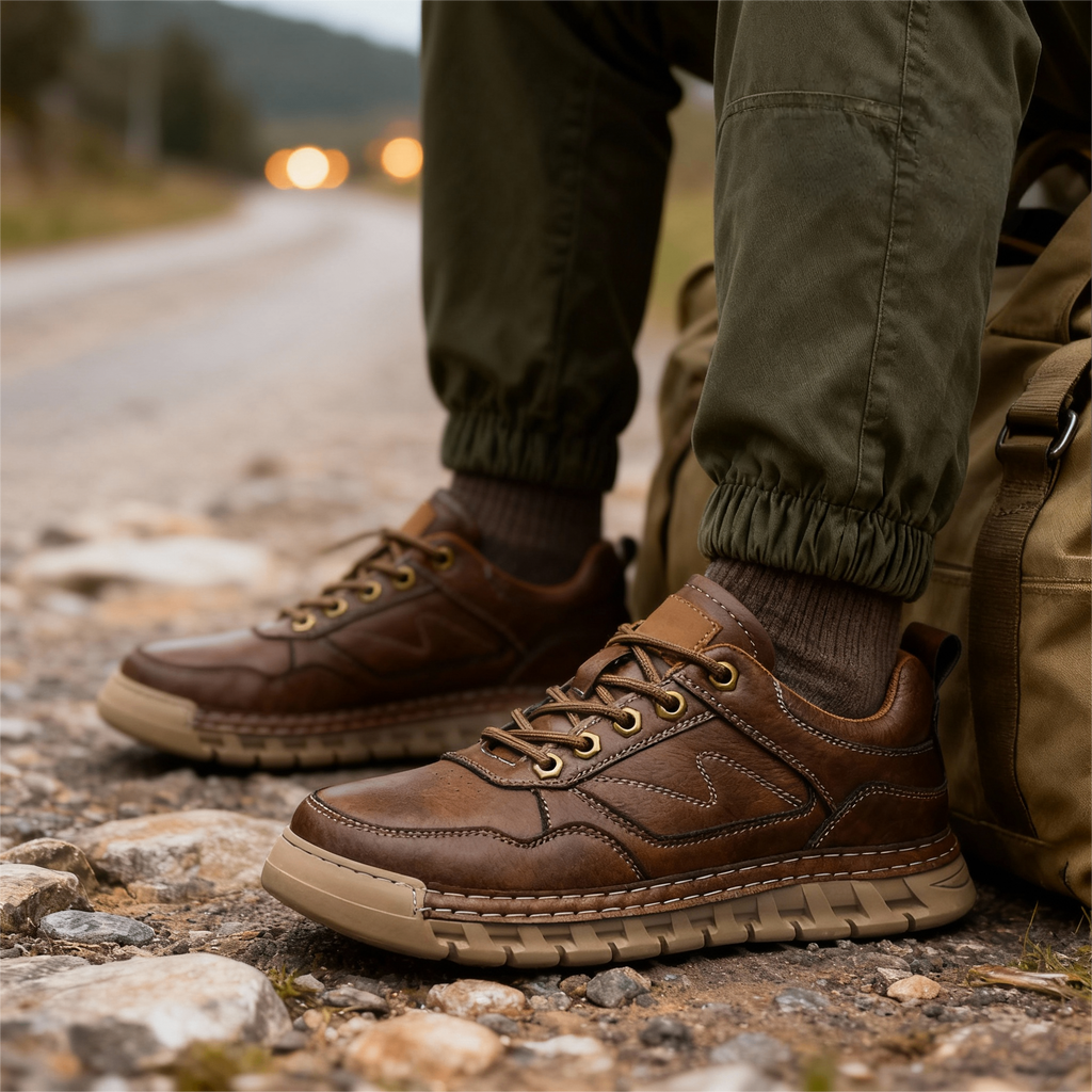 Bravo | Botas de senderismo de cuero para hombre