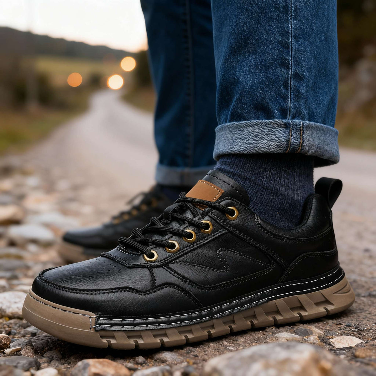 Bravo | Botas de senderismo de cuero para hombre