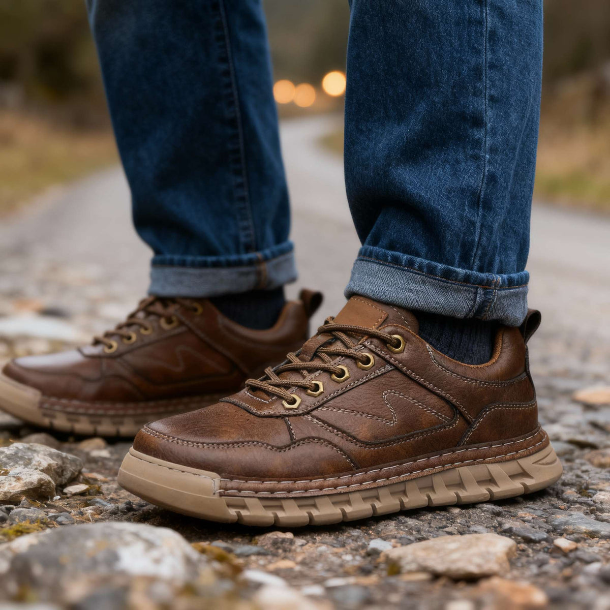 Bravo | Botas de senderismo de cuero para hombre