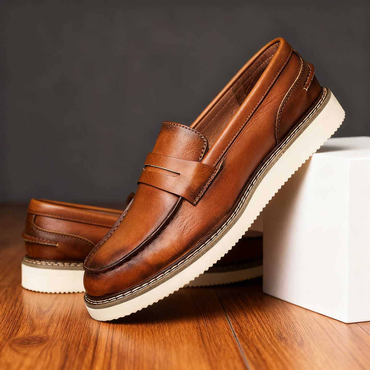 Riccardo italienske loafers